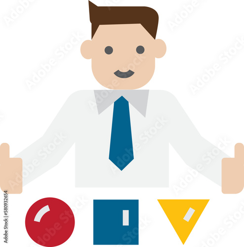 digital capabilities digital strategy flat icon design elements