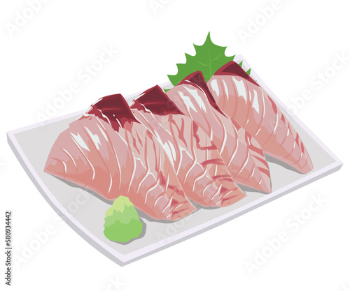 鰆の刺身