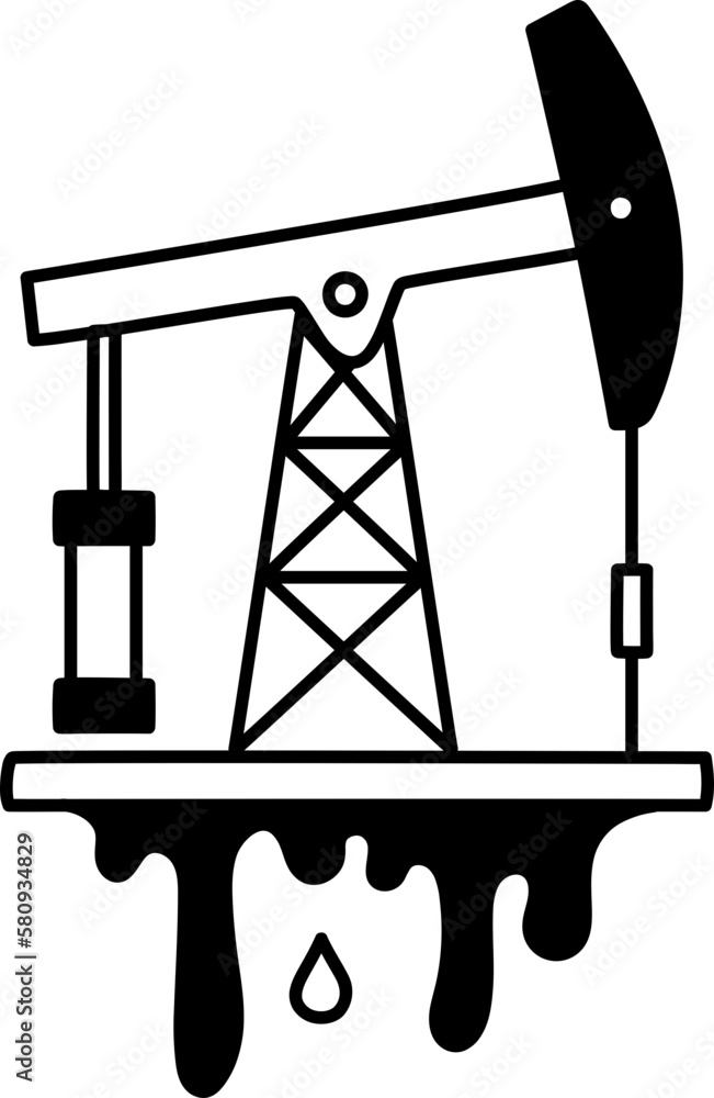 Fossil fuels icon design elements for decoration. Fossil fuels icon design elements for decoration.