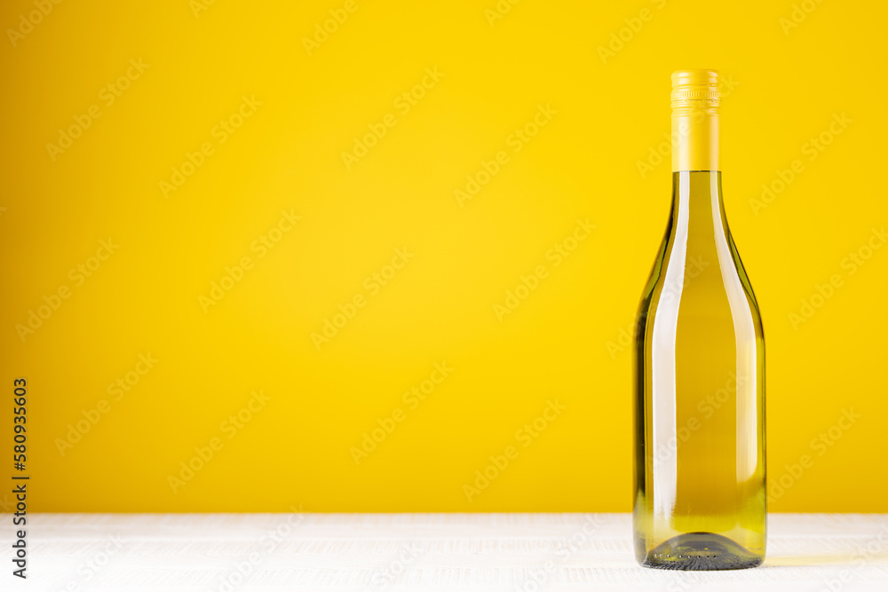 White wine bottle White wine bottle