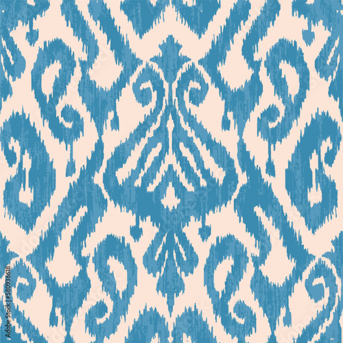 ikat damask texture with a pattern