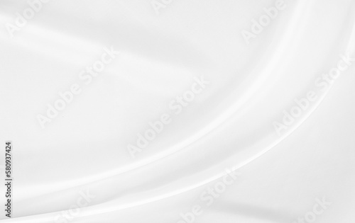 White gray satin texture that is white silver fabric silk background with beautiful soft blur pattern natural.