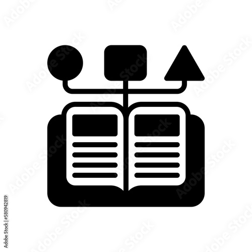 Knowledge Representation icon in vector. Logotype
