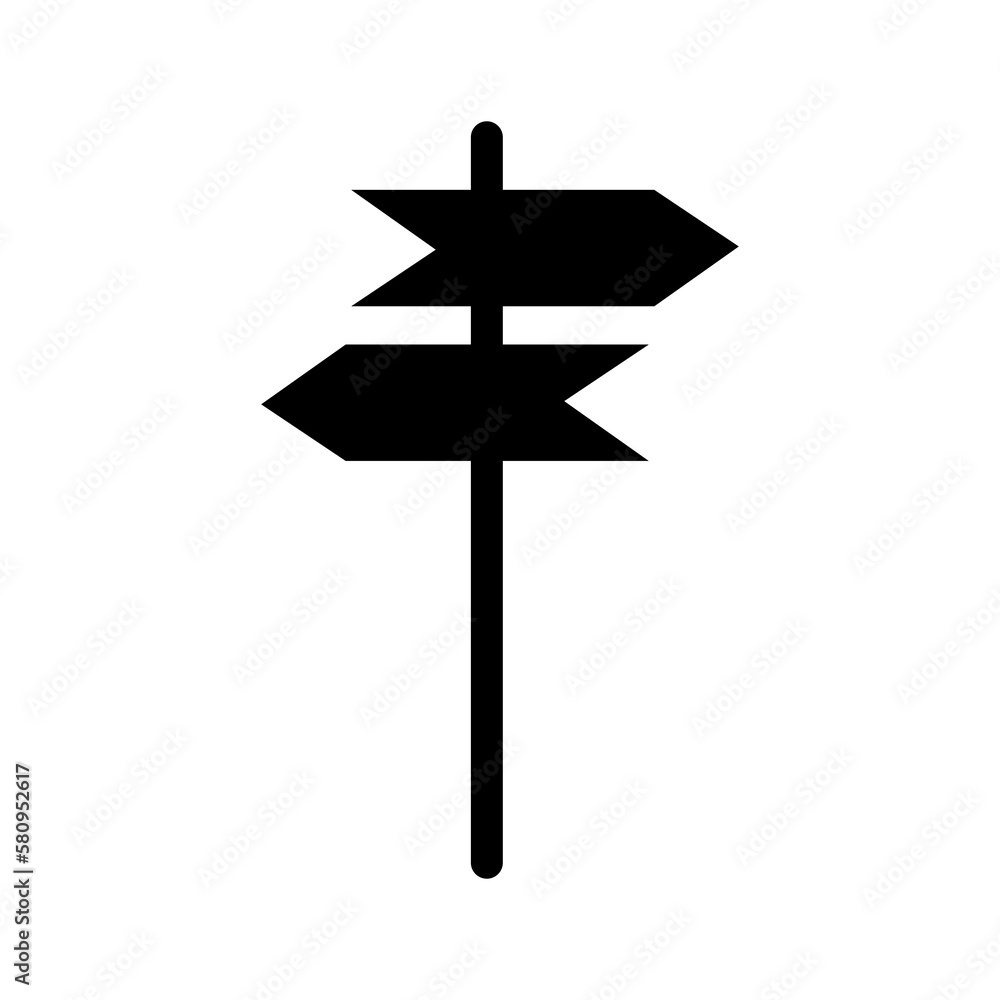 signpost vector icon, trendy style illustration on white background..eps signpost vector icon, trendy style illustration on white background..eps