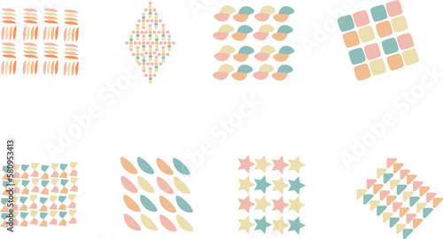 set of pattern for design