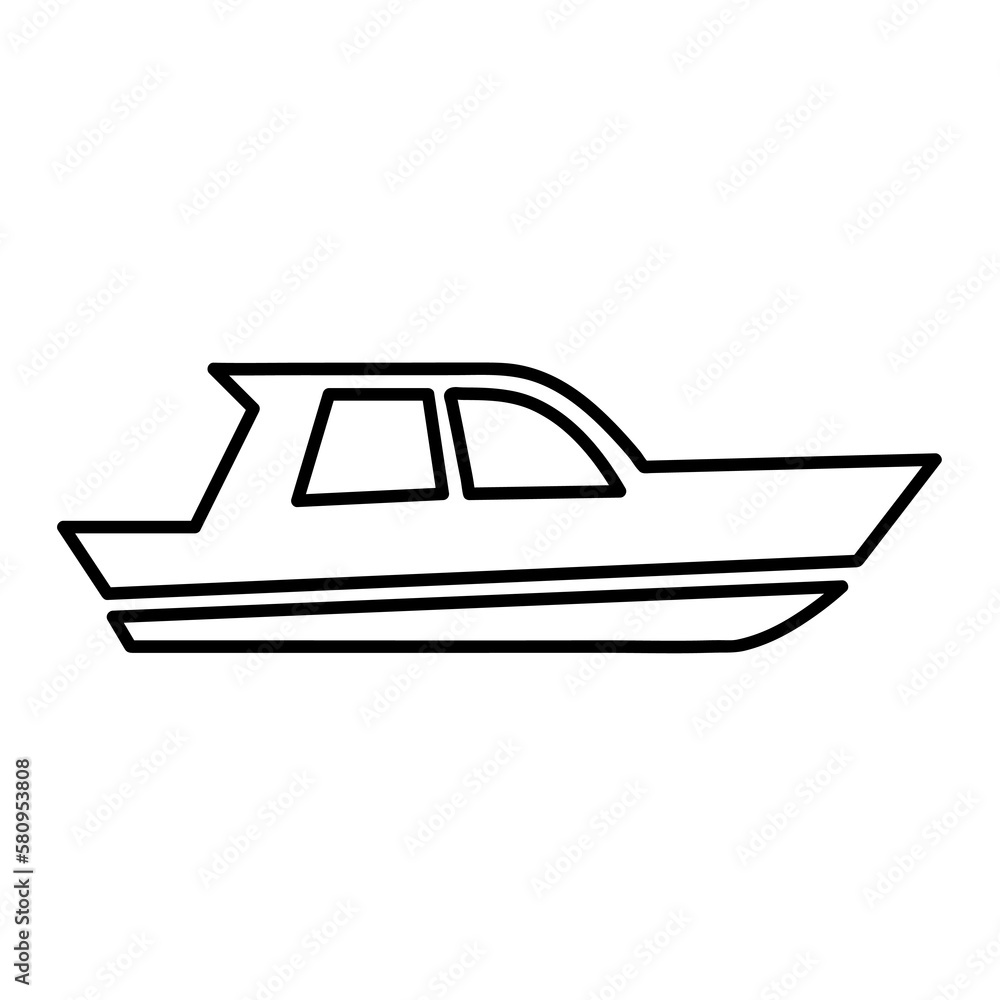 boat liner illustration, ship icon vector design on white background..eps boat liner illustration, ship icon vector design on white background..eps
