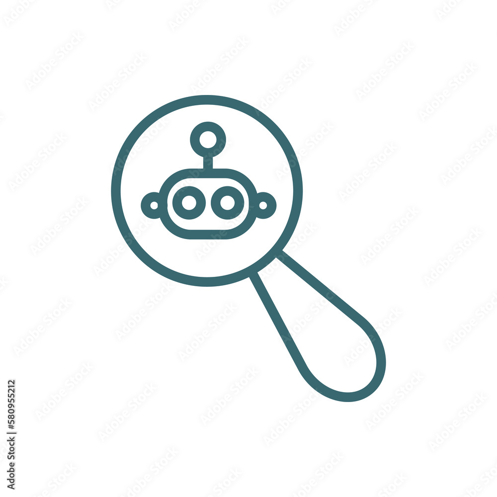microbots icon. Thin line microbots icon from ai and future technology collection. Outline vector isolated on white background. Editable microbots symbol can be used web and mobile microbots icon. Thin line microbots icon from ai and future technology collection. Outline vector isolated on white background. Editable microbots symbol can be used web and mobile