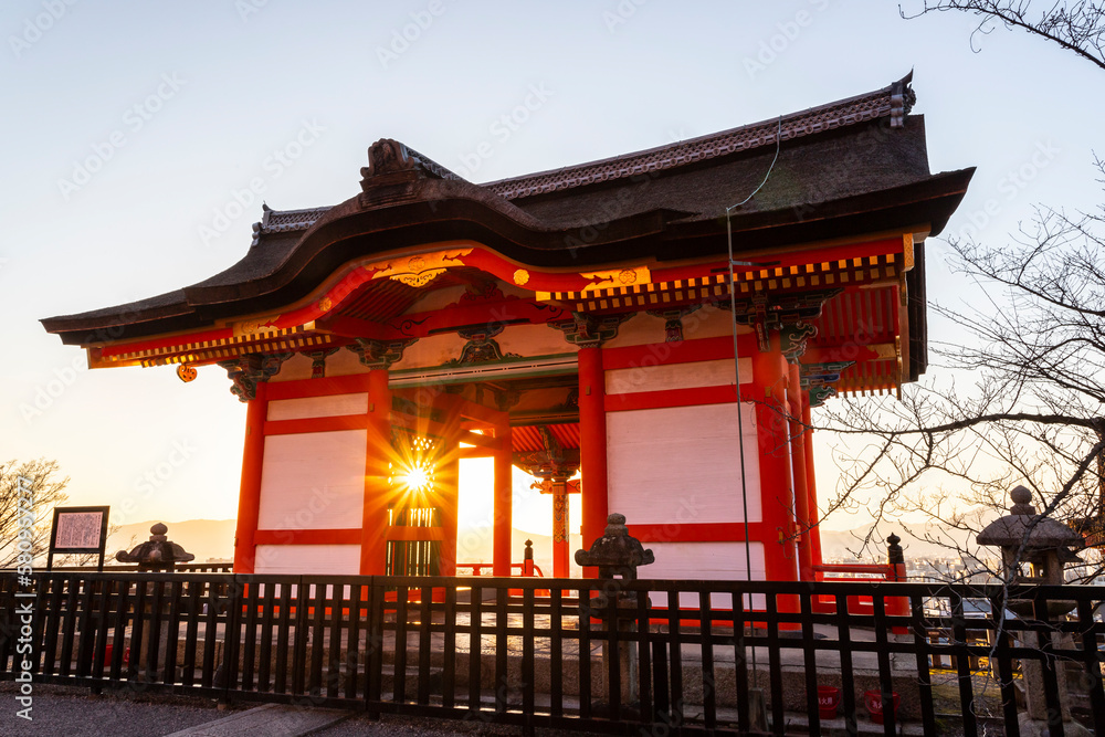 Fototapeta premium Temples in Kyoto area, Japan.