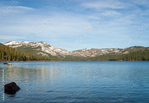 Vászonkép Lake View, Donner Memorial State Park