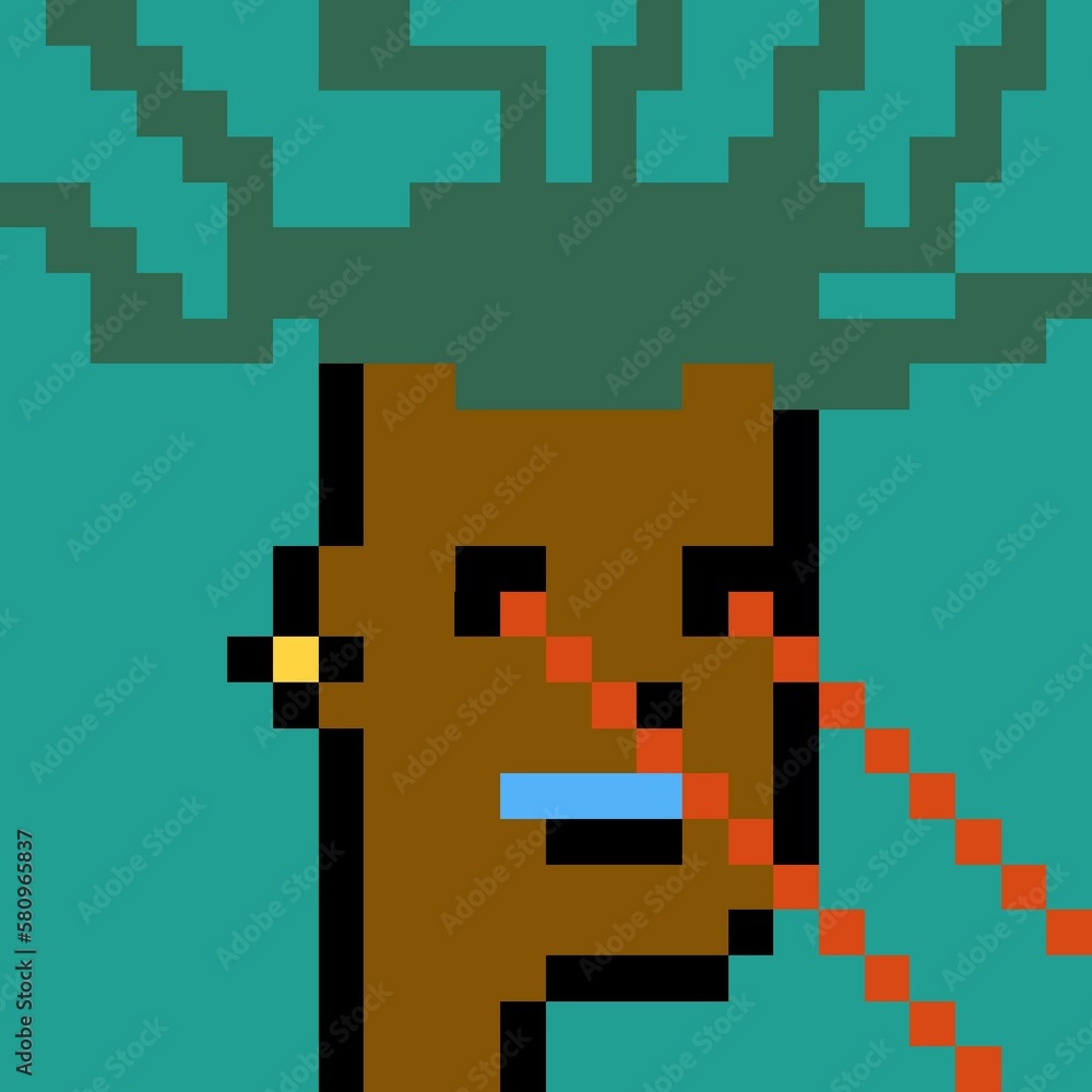 Pixelated people avatar Pixelated people avatar