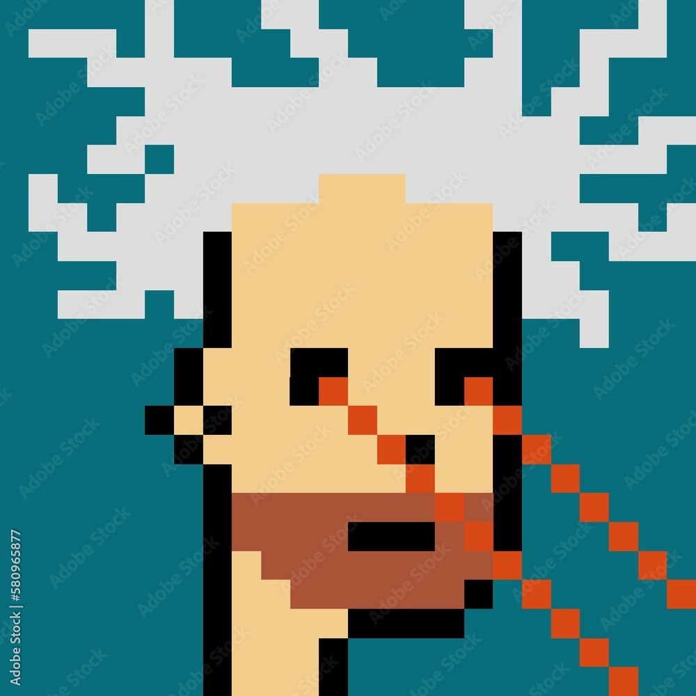 Pixelated people avatar Pixelated people avatar