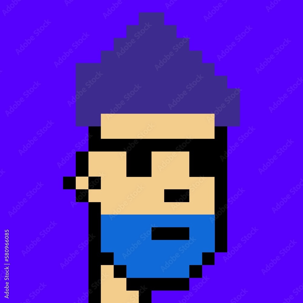 Pixelated people avatar Pixelated people avatar