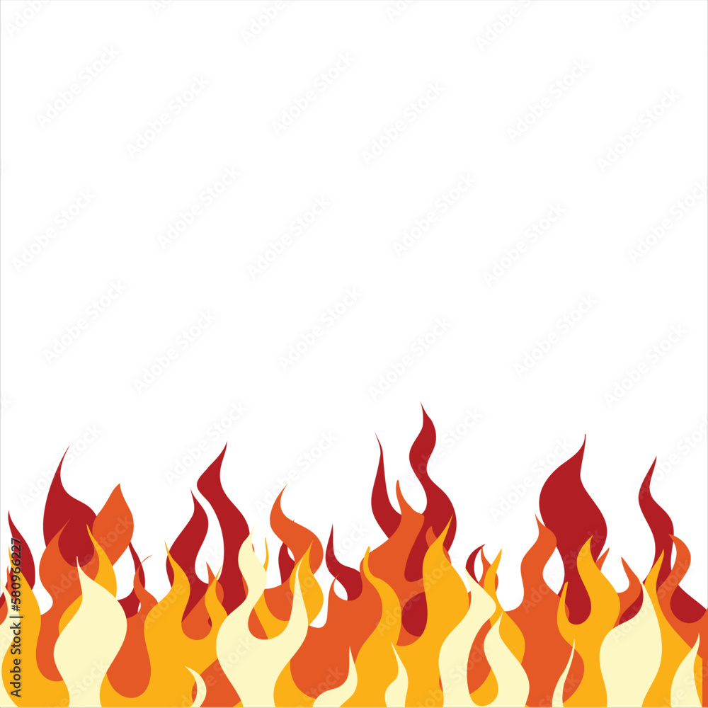 Fire Flame Banner