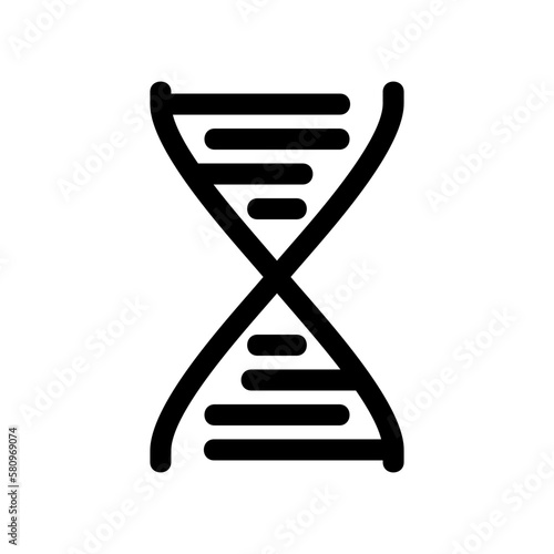 dna icon or logo isolated sign symbol vector illustration - high quality black style vector icons
