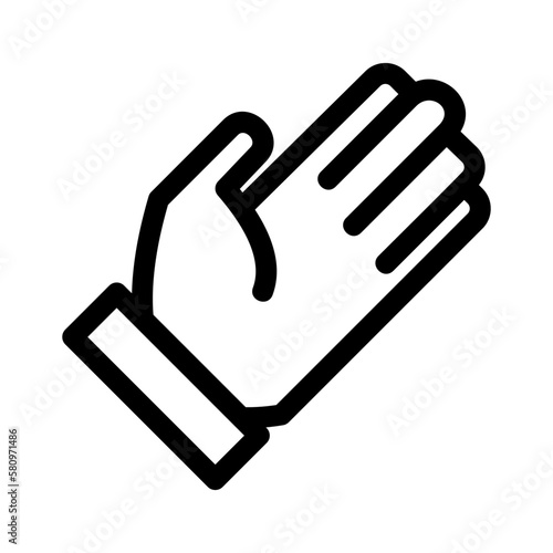 hand icon or logo isolated sign symbol vector illustration - high quality black style vector icons
