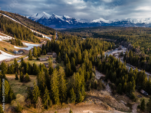 Fototapeta Naklejka Na Ścianę i Meble -  Przełom Białki w Jurgowie
