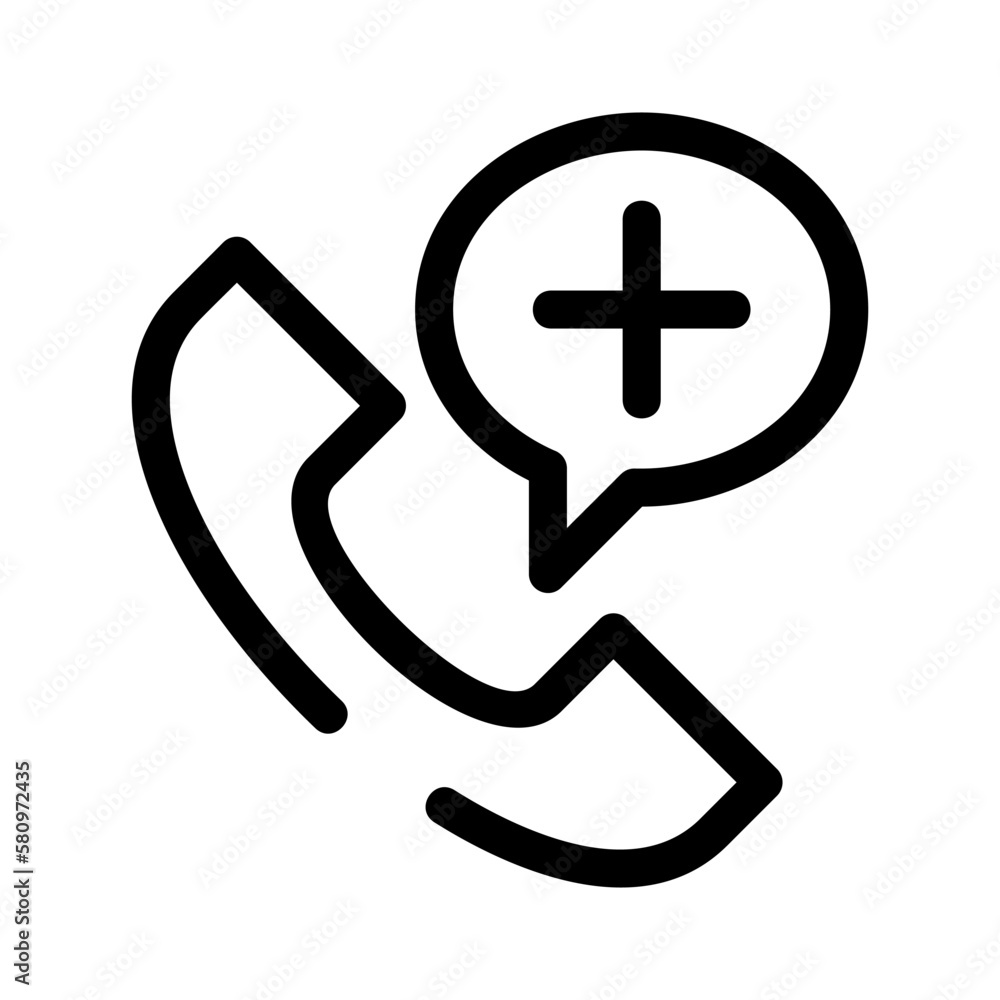 medical call icon or logo isolated sign symbol vector illustration - high quality black style vector icons
medical call icon or logo isolated sign symbol vector illustration - high quality black style vector icons