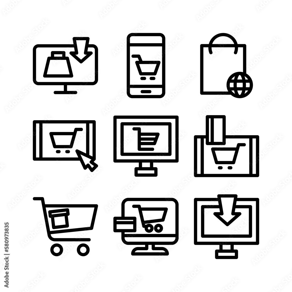 online store icon or logo isolated sign symbol vector illustration - high quality black style vector icons
online store icon or logo isolated sign symbol vector illustration - high quality black style vector icons