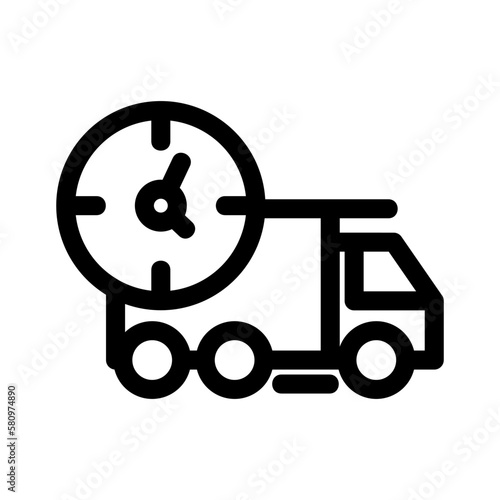 shipping icon or logo isolated sign symbol vector illustration - high quality black style vector icons
