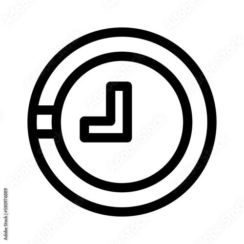 time icon or logo isolated sign symbol vector illustration - high quality black style vector icons 