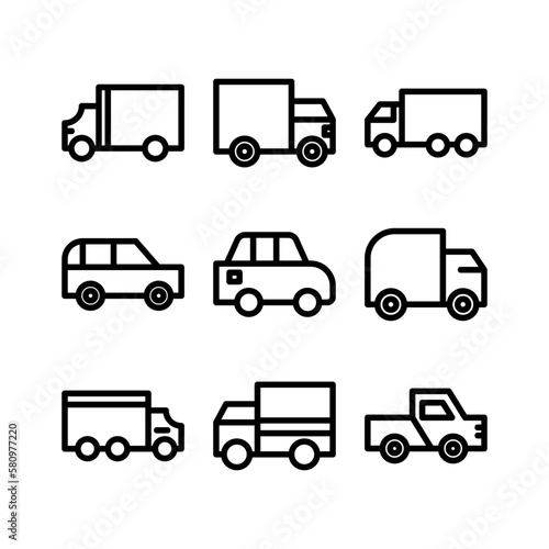 transportation icon or logo isolated sign symbol vector illustration - high quality black style vector icons 