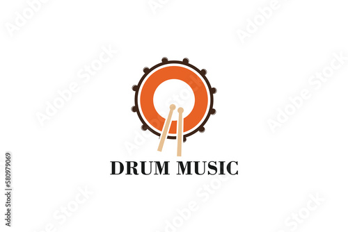 Drum  Snare  logo  symbol  icon graphic vector.