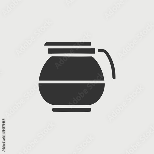 coffee brewer vectior icon illusttation