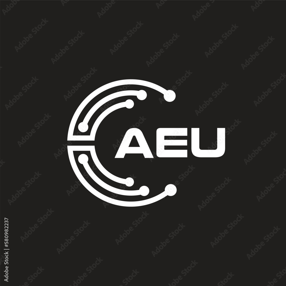 AEU letter logo design on black background. AEU creative initials letter logo concept. AEU letter design.
AEU letter logo design on black background. AEU creative initials letter logo concept. AEU letter design.
