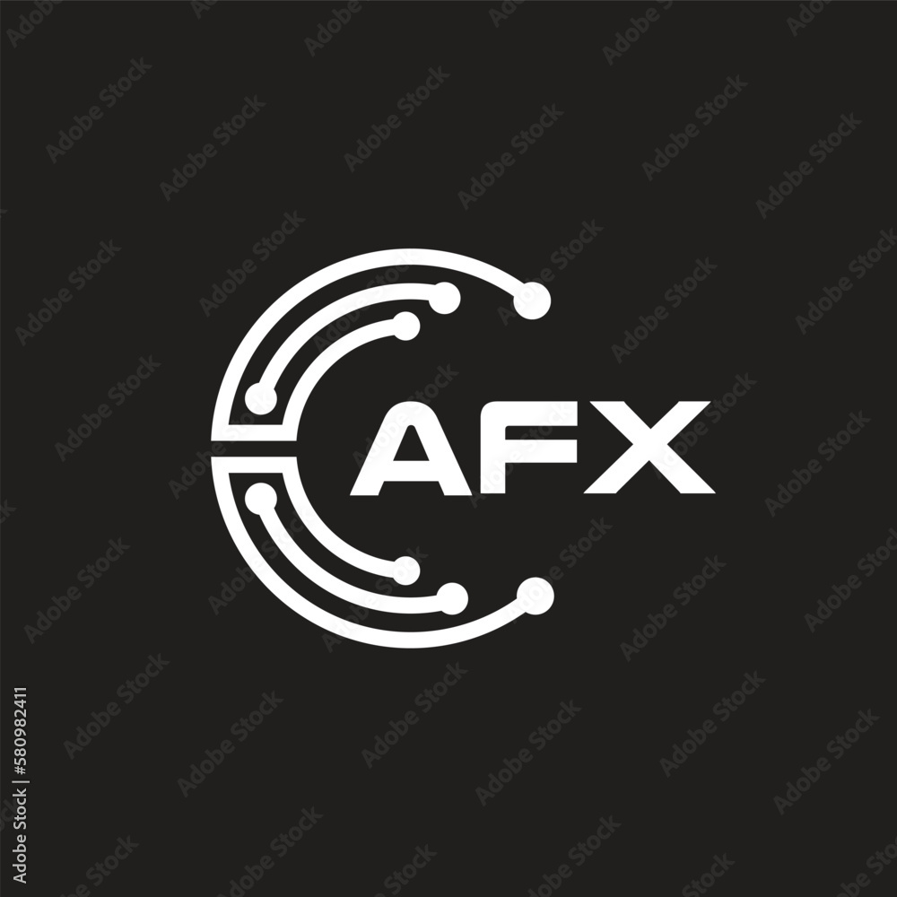 AFX letter logo design on black background. AFX creative initials letter logo concept. AFX letter design.
AFX letter logo design on black background. AFX creative initials letter logo concept. AFX letter design.