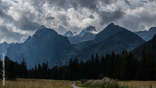 Fototapeta Naklejka Na Ścianę i Meble -  Dolina Białej Wody w Tatrach na Słowacji