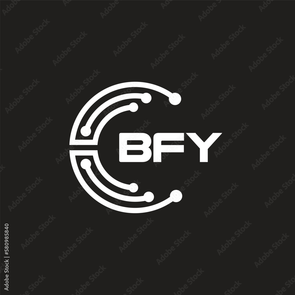 BFY letter logo design on black background. BFY creative initials letter logo concept. BFY letter design.
BFY letter logo design on black background. BFY creative initials letter logo concept. BFY letter design.