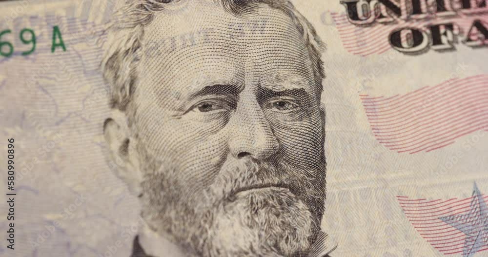 custom made wallpaper toronto digitaldetails of the American fifty dollar banknote, a close-up of a part of a banknote with a face value of 50 US dollars