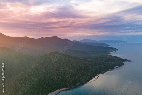 Sunset over Cape Tribulation in the Daintree National Park © Zstock