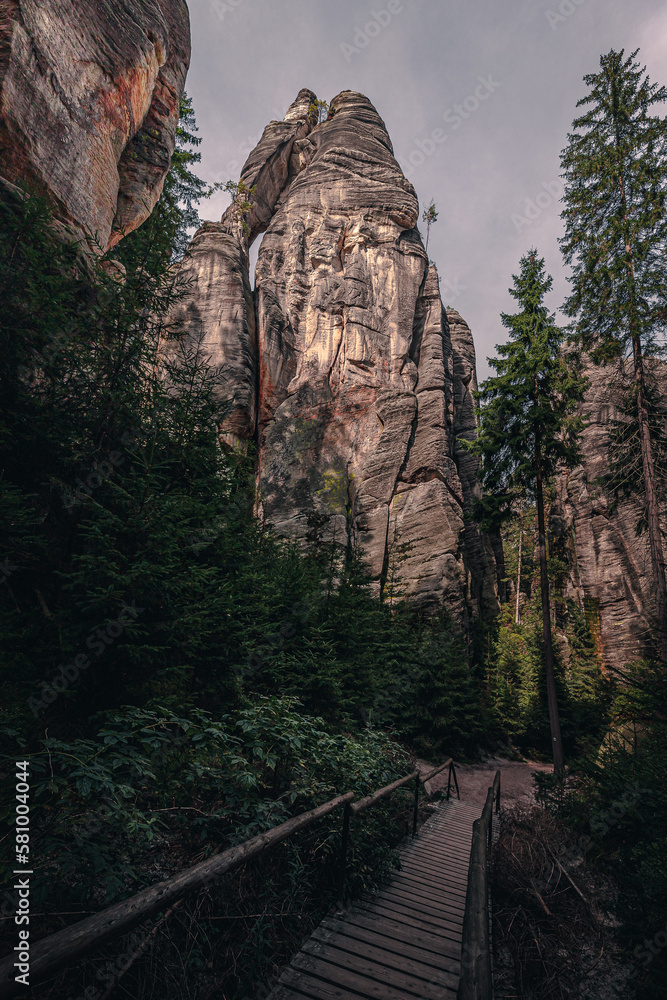 Adršpach Rocks - Adršpach-Teplice Rocks Nature Reserve, Czech Republic - monumental rocks