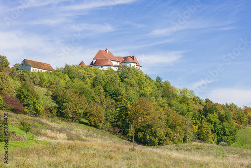 The surroundings of Veliki Tabor, a fortified castle dominating the southwestenmost part of Hrvatsko Zagorje