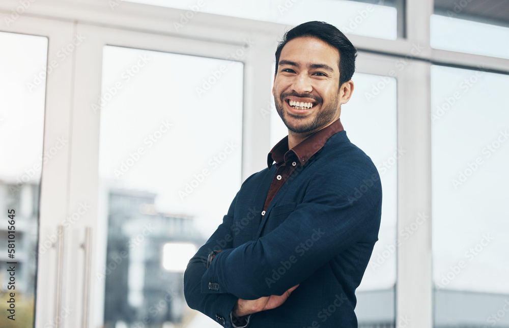 Office portrait, leader and business man happy for startup law firm, corporate development or company success. Confident, workplace and Taiwan lawyer with pride in career, job or professional growth Office portrait, leader and business man happy for startup law firm, corporate development or company success. Confident, workplace and Taiwan lawyer with pride in career, job or professional growth
