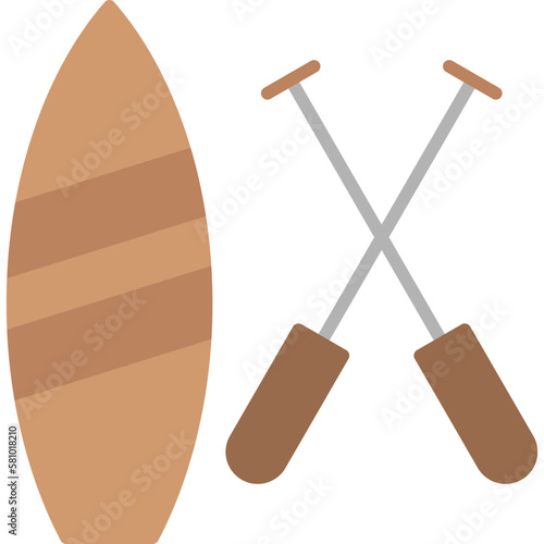 Paddle Board Icon