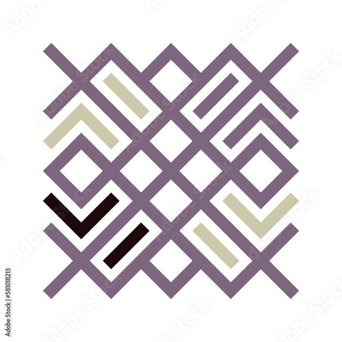 Asemic Glyph writing hieroglyph imitation abstract illustration