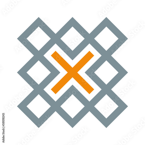 Asemic Glyph writing hieroglyph imitation abstract illustration