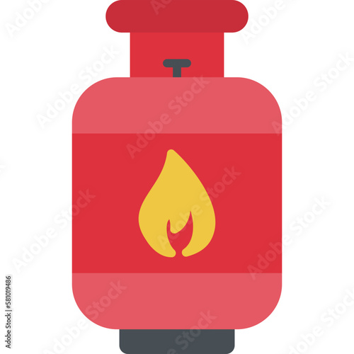 Gas Cylinder Icon