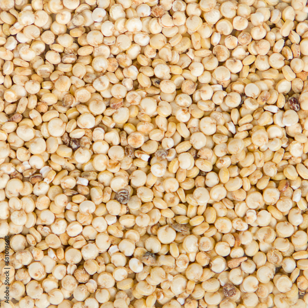 Natural background of white quinoa seeds.
Natural background of white quinoa seeds.