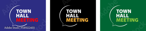 Town hall meeting