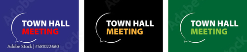 Town hall meeting