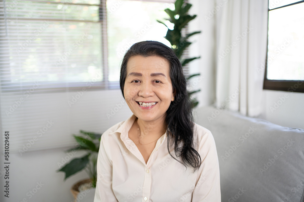 Portrait of Middle age Asian woman. smiling Beautiful mature asian woman. business lady Portrait of Middle age Asian woman. smiling Beautiful mature asian woman. business lady