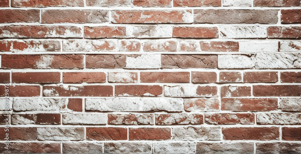 Naklejka premium Brick wall texture background, stone tile, grey light color, wallpaper, modern interior and exterior and backdrop design