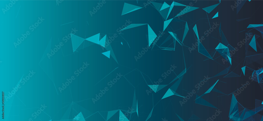 Colored polygonal space. Connection dots and lines structure. Digital background. Triangular futuristic business wallpaper. Data technology. 3d rendering. Vector Illustration Colored polygonal space. Connection dots and lines structure. Digital background. Triangular futuristic business wallpaper. Data technology. 3d rendering. Vector Illustration