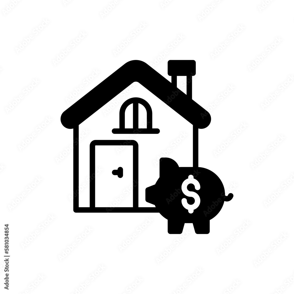 Savings icon in vector. Illustration Savings icon in vector. Illustration