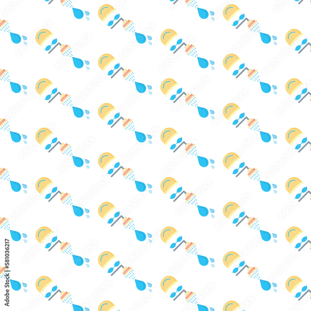 water elements vector pattern water elements vector pattern