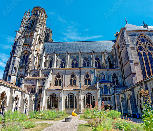 Cloître de la Cathédrale Saint-Étienne, Toul, Meurthe-et-Moselle, Grand Est, France photo