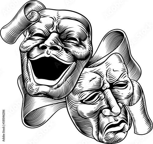 Theater Or Theatre Drama Co...